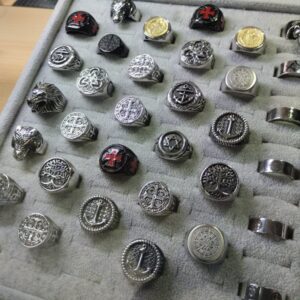 ANILLO DE ACERO ESPECIALES